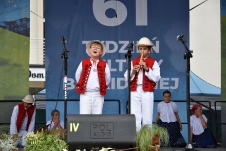 Mała scena Tygodnia Kultury Beskidzkiej w Wiśle